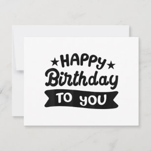 Happy Birthday voor jou Kaart