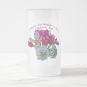 Happy Birthday voor mijn geweldige vrouw Matglas Bierpul (Center)