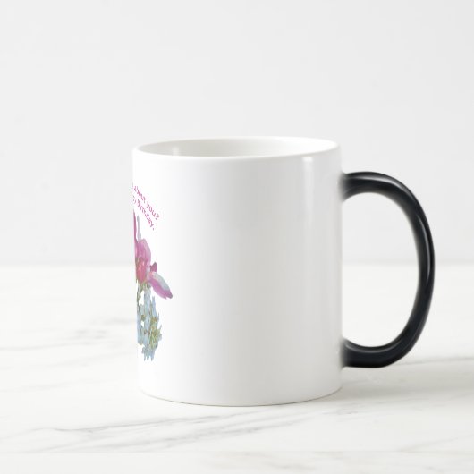 Happy Birthday voor mijn vrouw Magische Mok (Rechts)