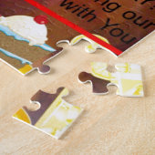 Happy Birthday voor ons Art Print Legpuzzel (Zijkant)