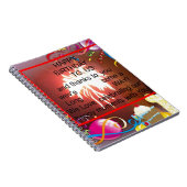 Happy Birthday voor ons Art Print Notitieboek (Rechterzijde)
