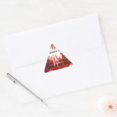 Happy Birthday voor ons Art Print Sticker (Envelop)