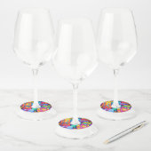 HAPPY BIRTHDAY VOOR U WIJNGLASLABEL (Set)