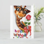 Happy Birthday voor You Kaart (Staand voorkant)