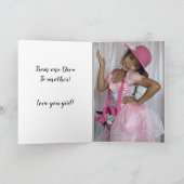 HAPPY BIRTHDAY VRIENDIN kaart (Binnen)