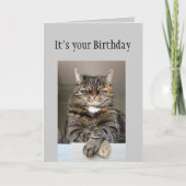 Happy Birthday Vrouwen zien je niet als een vun ka Kaart (Voorkant)