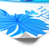 Happy Birthday-vrouwtje | AI Art Poster (Hoek)