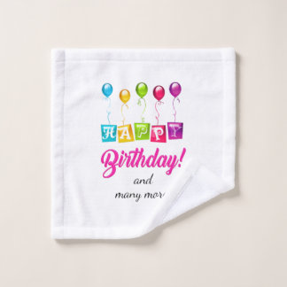 Happy Birthday Washandje