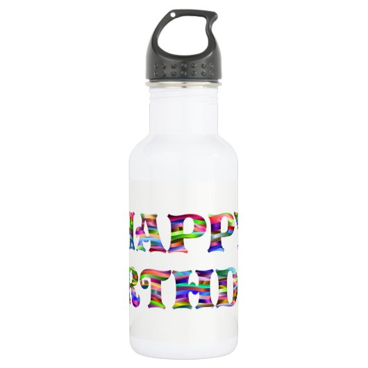 Happy Birthday Waterfles (Voorkant)