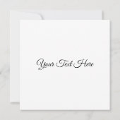 Happy Birthday Waterverf Rode & Roze bloemen (Achterkant)