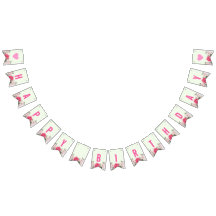 Happy Birthday Waterverf roze rozen