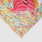Happy Birthday-Weefpapier — cupcake Tissuepapier (Detail)