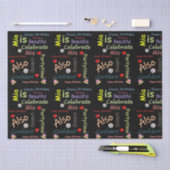 Happy Birthday-Weefpapier Mia Tissuepapier (Craft)