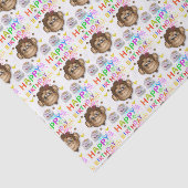 Happy Birthday-weefselapkey Tissuepapier (Detail)