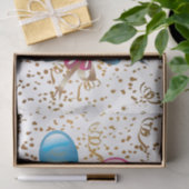 Happy Birthday-weefselballonnen Tissuepapier (Geschenk)