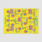 Happy Birthday-weefselpaper #1 Eerste verjaardag Tissuepapier (Voorkant)