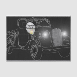 Happy Birthday-weefselpaper Tissuepapier