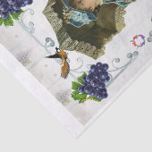 Happy Birthday-weefselpapier Victoriaans Tissuepapier (Detail)