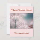 Happy Birthday wensen Notitiekaartje (Voorkant)