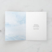 Happy Birthday Wenskaart Bedankkaart (Binnen)