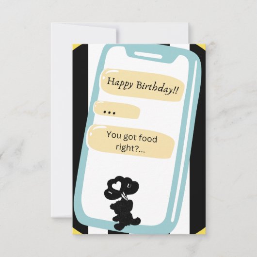 Happy Birthday wenskaart! Happy Beer-thday~ Bedankkaart (Voorkant)