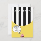 Happy Birthday wenskaart! Happy Beer-thday~ Bedankkaart (Achterkant)