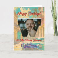 Happy Birthday Wenskaart met foto