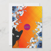 Happy Birthday Wenskaart (Penguin Theme) Kaart (Achterkant)