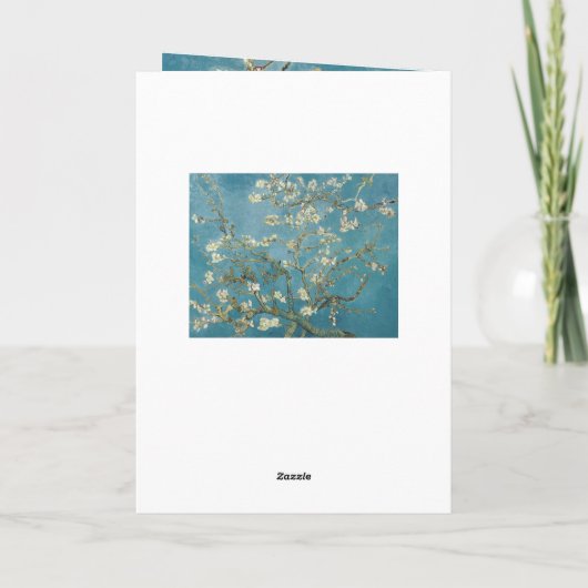 HAPPY BIRTHDAY WENSKAART : VINCENT Van Gogh Kaart (Achterkant)