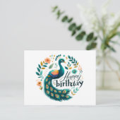 Happy Birthday Wenskaarten Briefkaart (Staand voorkant)