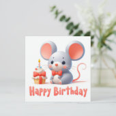 Happy Birthday Wenskaarten Kaart (Staand voorkant)