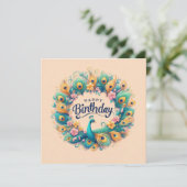 Happy Birthday Wenskaarten Kaart (Staand voorkant)