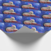 Happy Birthday Westie Cadeaupapier (Hoek)