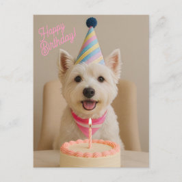 Happy Birthday Westie Verjaardag Kaart
