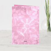  Happy Birthday Whimsical Floral Kaart (Achterkant)