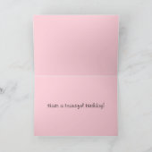 Happy Birthday White Hibiscus Kaart (Binnen)