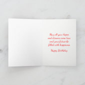 Happy Birthday White Highland Terrier Puppy Dog Kaart (Binnen)