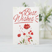 Happy Birthday wil Kaart (Staand voorkant)