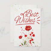 Happy Birthday wil Kaart (Voorkant / Achterkant)