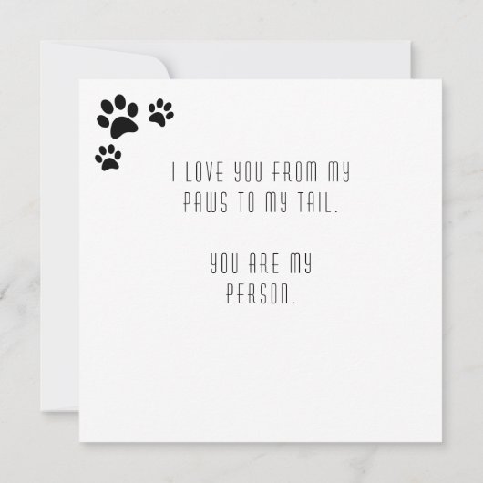 Happy Birthday wil katten Aankondiging (Achterkant)