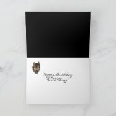 Happy Birthday Wild Thing beroemd gemaakt door Wat Kaart (Binnen)