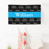 Happy Birthday William Custom Spandoek (Insitu)