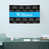 Happy Birthday William Custom Spandoek (Beurs)