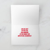 HAPPY BIRTHDAY WINE DRINK VRIEND KAART (Binnen)