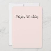 Happy Birthday Wishes Card Feestdagenkaart (Achterkant)