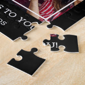 Happy Birthday Wishes Foto Legpuzzel (Zijkant)