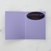 Happy Birthday Witch Girl, Let your Magic Shine! Kaart (Binnen)