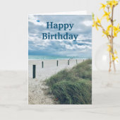 Happy Birthday with Eleanor Roosevelt Quote Kaart (Gele Bloem)