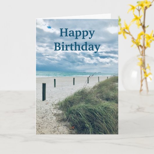 Happy Birthday with Eleanor Roosevelt Quote Kaart (Gele Bloem)