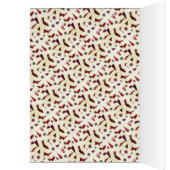 Happy Birthday with young dancing girl and glitter (Binnen (Links))